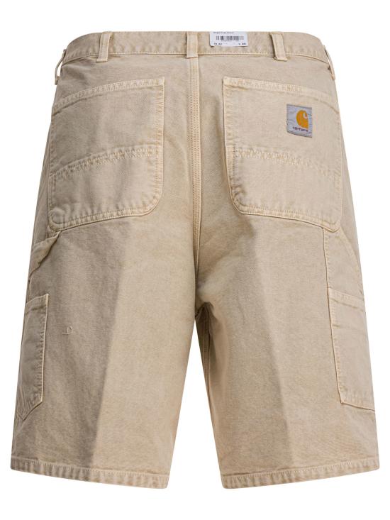 25FW 칼하트 WIP 숏팬츠 I03555807E5F 00 Beige - CARHARTT WIP