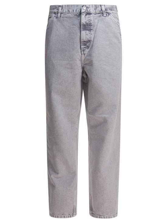 25FW 칼하트 WIP 싱글 니 팬츠 I035559895F 32 Light blue