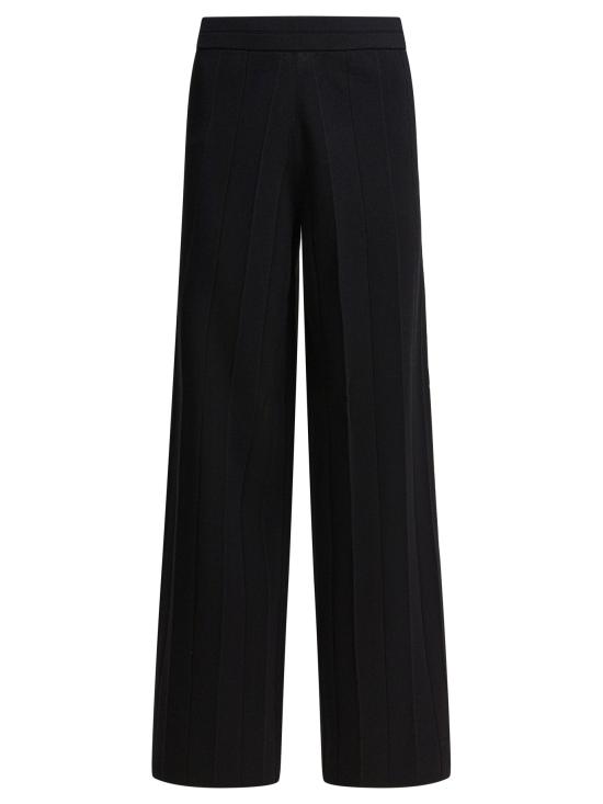 25FW 막스마라 스트레이트 팬츠 2521336018LAMA005 Black