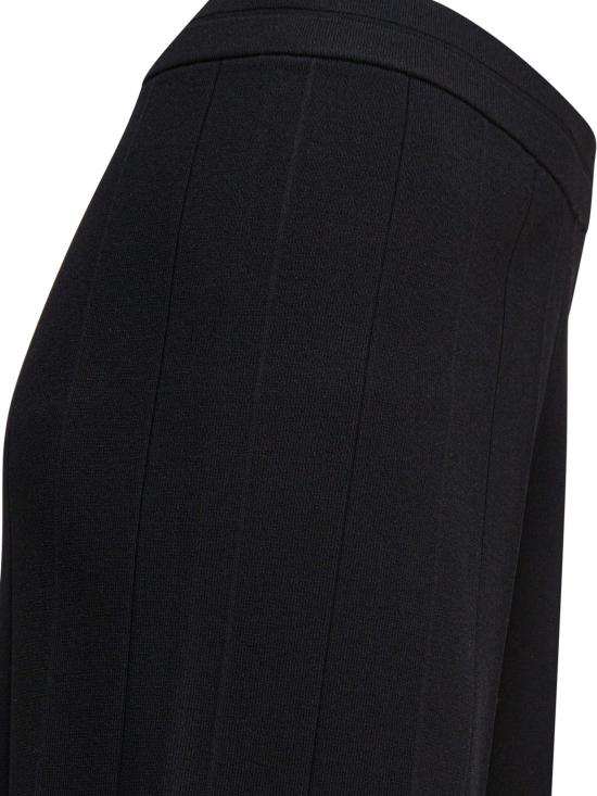 25FW 막스마라 스트레이트 팬츠 2521336018LAMA005 Black - MAX MARA