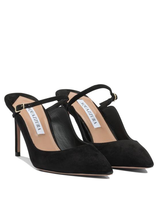 25FW 아쿠아주라 힐/펌프스 BLZMIDM0SUE000 Black - AQUAZZURA