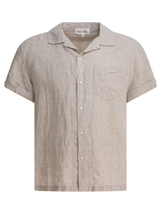 26SS 알렉스 밀 반팔 셔츠 234 MS035 3139FLAX Beige