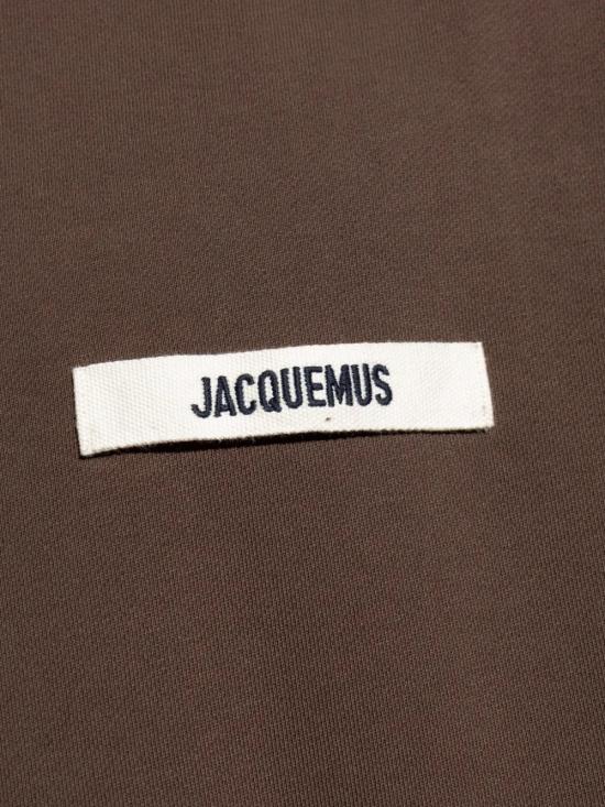 25FW 자크뮈스 긴팔 티셔츠 SSM00206AJ00126880 DARK BROWN DOM - JACQUEMUS