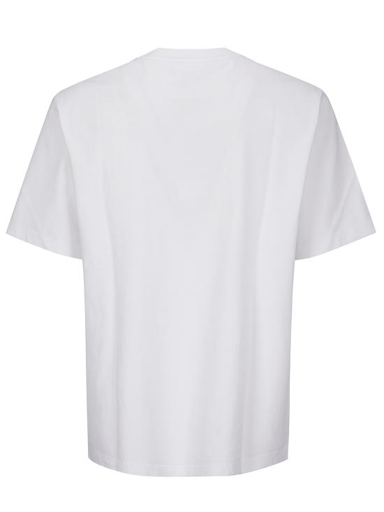 25FW 메종키츠네 드레스드 폭스 컴포트 티셔츠 PM00121KJ7025 P100 WHITE - MAISON KITSUNE