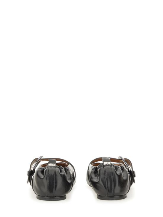 25FW 가니 플랫 슈즈 S3117099 BLACK DOM - GANNI