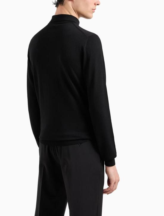 25FW 엠포리오 아르마니 긴팔 셔츠 8N1F431M67Z0999 Black - EMPORIO ARMANI