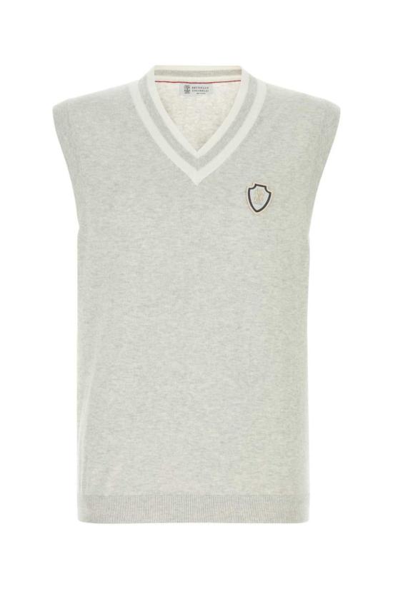 26SS 브루넬로 쿠치넬리 베스트 M29203607F CI807 GREY