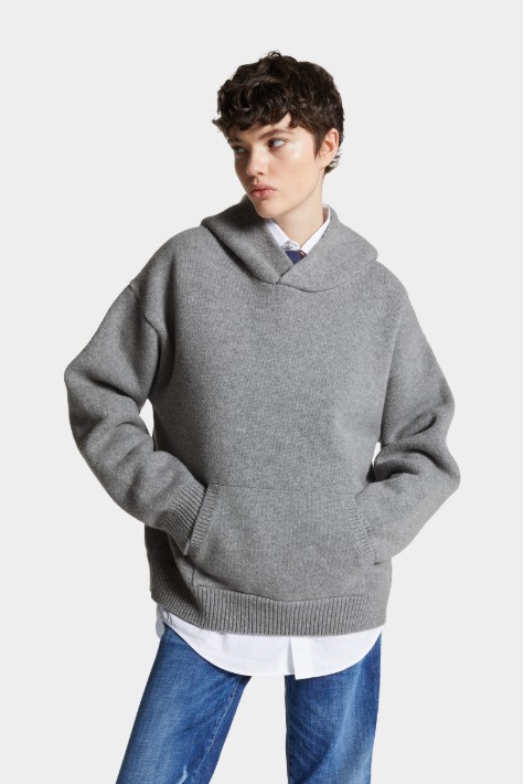 25FW 디스퀘어드2 터틀넥 S75HA1372D13145 857 GREY - DSQUARED2