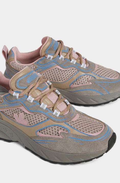 25FW 디스퀘어드2 스니커즈 SNW030323808446 M4183 GRIGIO TAUPE ROSA - DSQUARED2