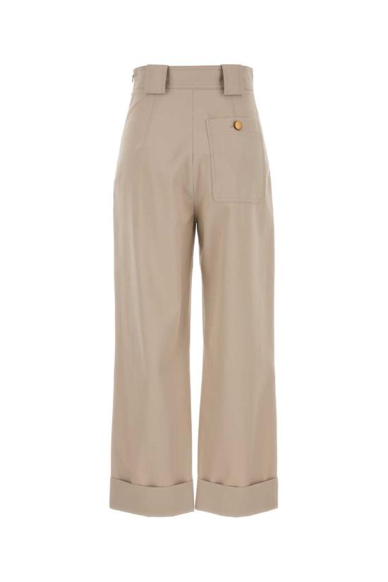 25SS 막스마라 스트레이트 팬츠 2511131061600 002 Beige o Tan - MAX MARA