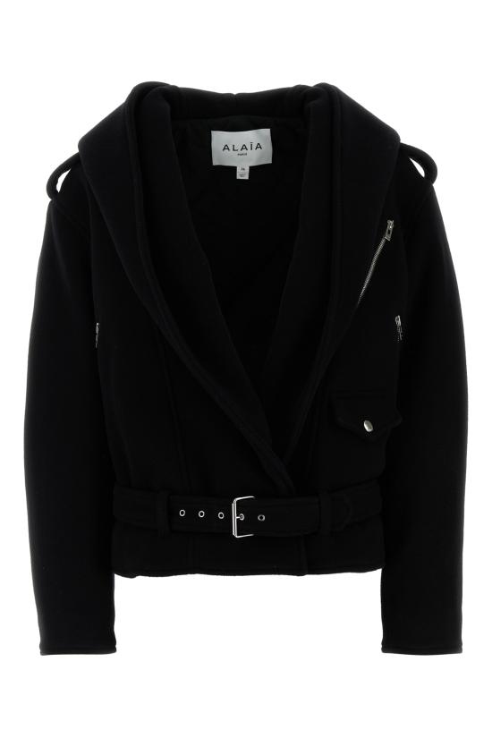 25SS 알라이아 수트 자켓 AA9V0428T473A 995 NOIRALAIA