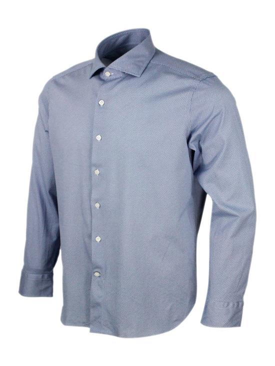 25FW 손리사 긴팔 셔츠 FJ15J100402 BLUE - SONRISA