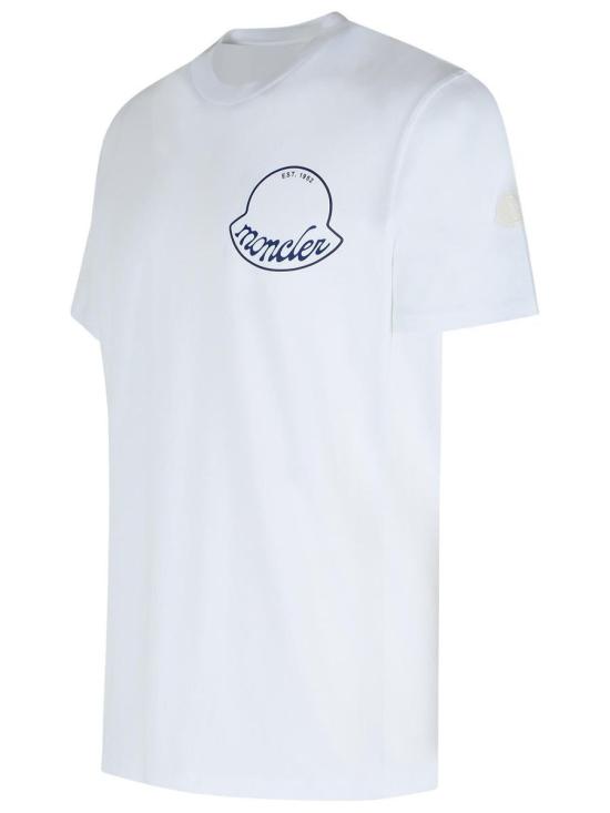 25FW 몽클레어 반팔 티셔츠 091 8C000 13 89AJS00A WHITE - MONCLER