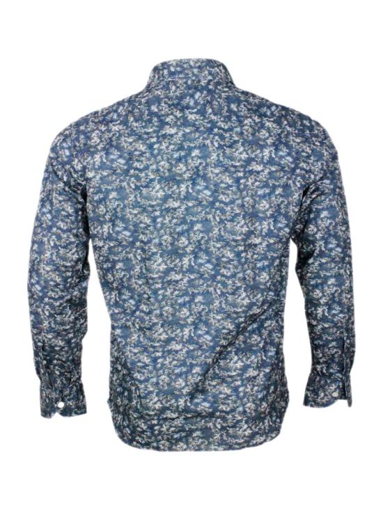 25FW 손리사 긴팔 셔츠 FJ15J101302 BLUE - SONRISA