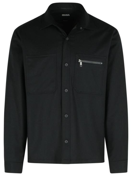 25FW 에르메네질도제냐 자켓 RUGV01A2 SOTM2290G Black