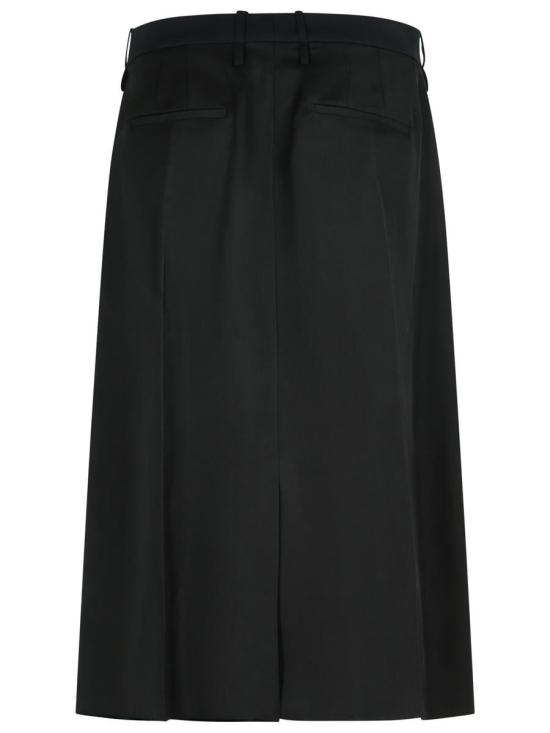 25FW 질샌더 미디 스커트 J02MA0332 J40002001 Black - JIL SANDER