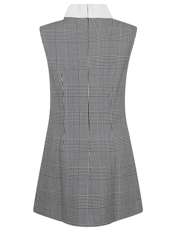 25FW 셀프 포트레이트 숏 원피스 PF25 016SBW BLACK AND WHITE - SELF PORTRAIT