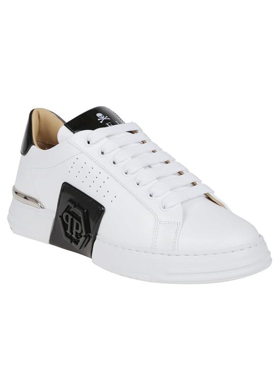 25FW 필립 플레인 스니커즈 USC0565 PLE025N 01 WHITE - PHILIPP PLEIN