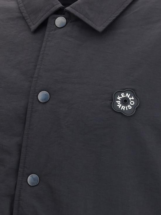 25FW 겐조 자켓 FF65BL0669NT 99 Black - KENZO