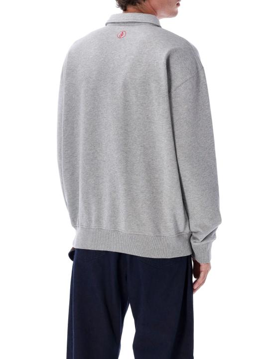 25FW JW앤더슨 폴로 티셔츠 JO0275PG1632 945 MID GREY - JW ANDERSON