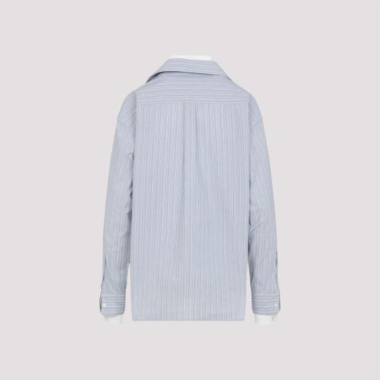 25FW 아크네 스튜디오 셔츠 AC0769 AF2 BLUE WHITE - ACNE STUDIOS