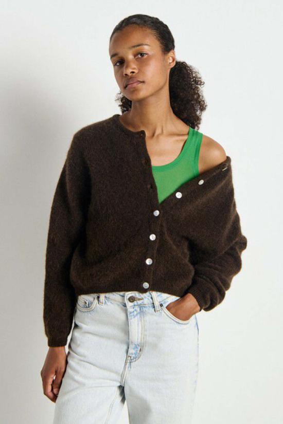  아메리칸 빈티지 가디건 비토 카디건 카페 - AMERICAN VINTAGE