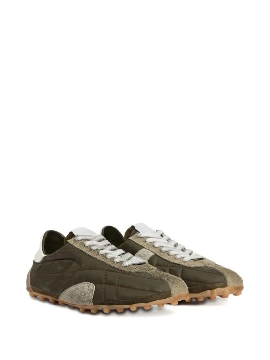 25FW 마르지엘라 스프린터 스니커즈 S57WS0514 P7415 HB069 DARK GREEN WHITE - MAISON MARGIELA