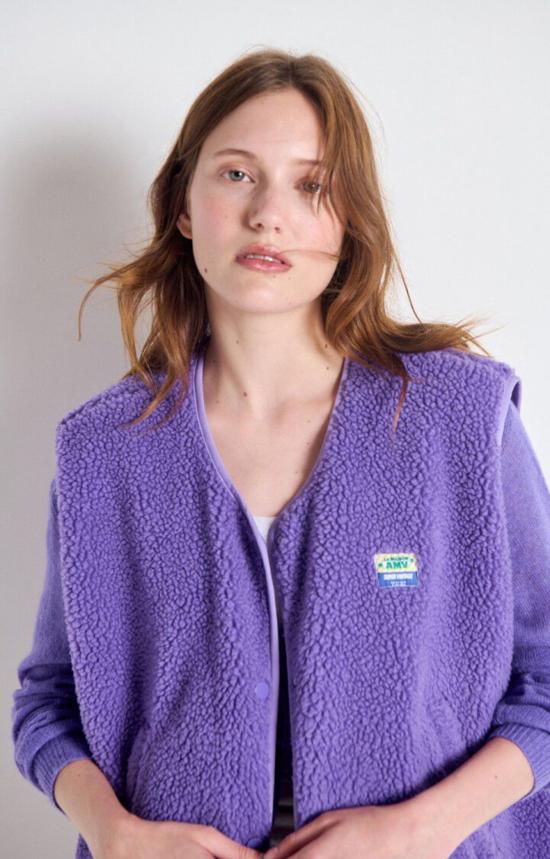  아메리칸 빈티지 베스트 호크타운 조끼 퍼플 - AMERICAN VINTAGE