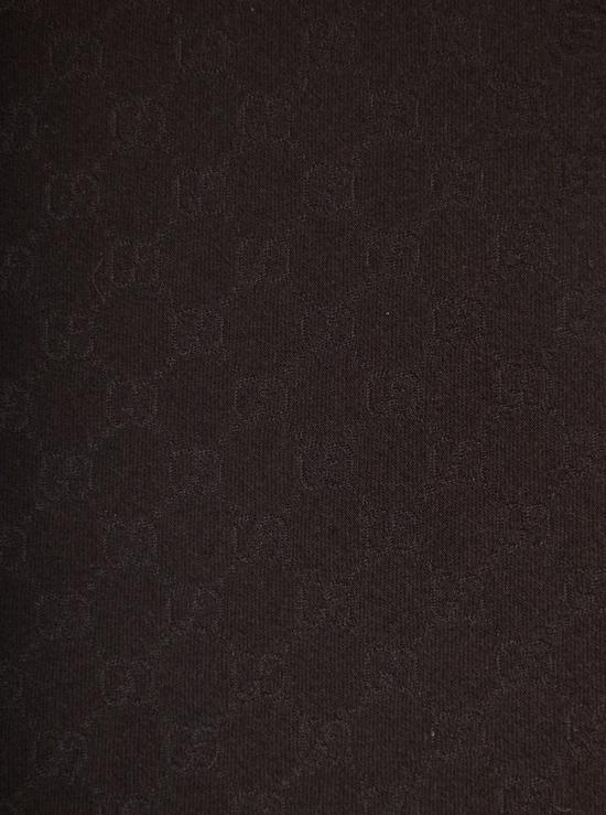 26FW 구찌 GG 패턴 실크 타이 456520 4B002 1000 BLACK DOM - GUCCI