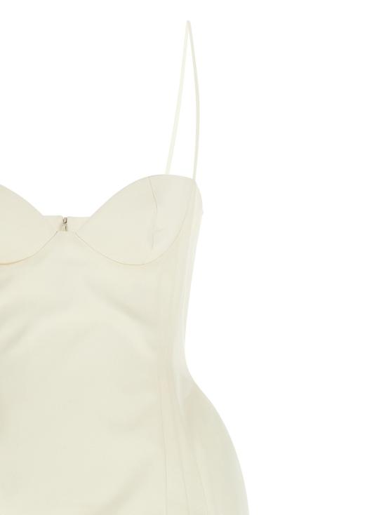 25FW 마그다뷰트림 롱 원피스 249725CREAM White - MAGDA BUTRYM