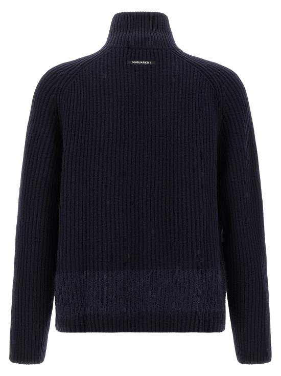 25FW 디스퀘어드2 가디건 S74HA1546D13150477 Blue - DSQUARED2