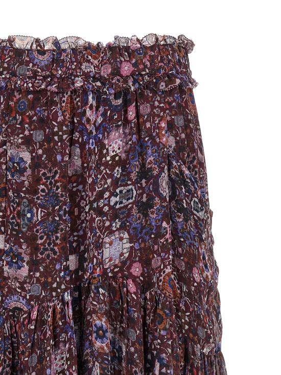25FW 이자벨마랑에뚜왈 숏 스커트 JU0368FAC3J01E86PM Multicolor - ISABEL MARANT ETOILE