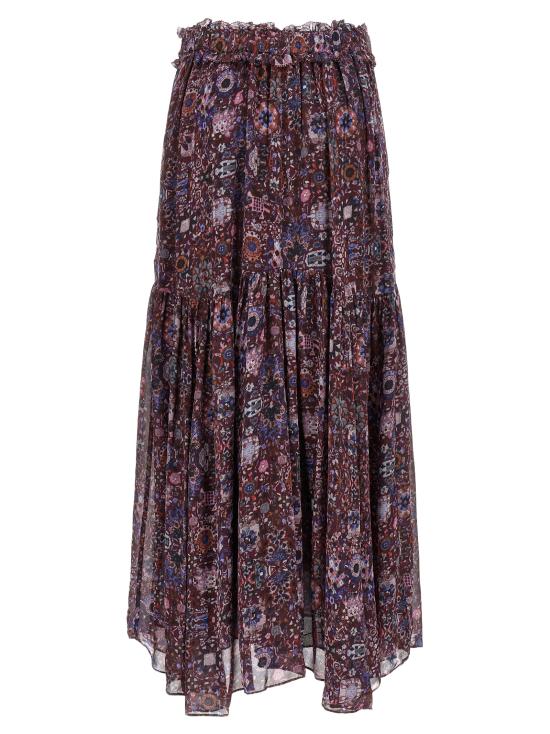 25FW 이자벨마랑에뚜왈 숏 스커트 JU0368FAC3J01E86PM Multicolor - ISABEL MARANT ETOILE