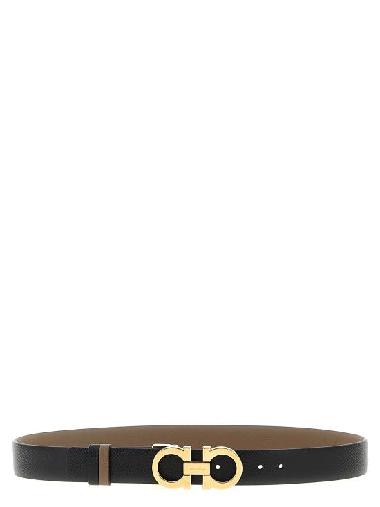 25FW 살바토레 페라가모 벨트 715198CARAWAYSEEDNERO Multicolor - SALVATORE FERRAGAMO