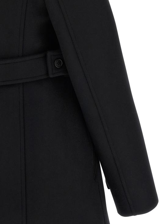 25FW 쿠레쥬 코트 325CMA230WO01189999 Black - COURREGES