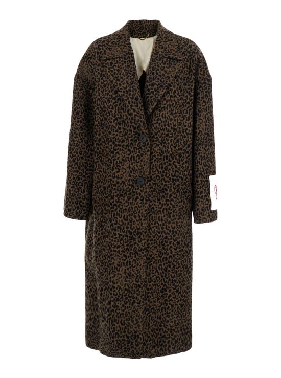 25FW 골든구스 COCOON 코쿤 싱글 브레스트 울 코트 GWP00566P00065081399 Brown