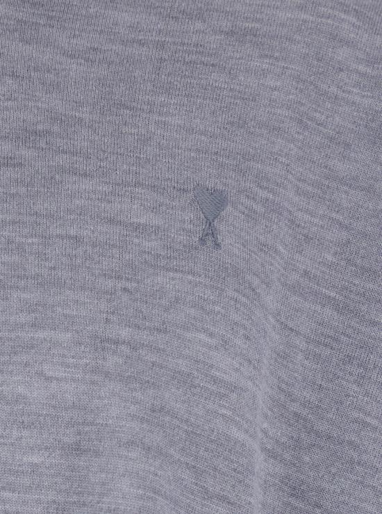 25FW 아미 스웨터 HKS834KN0066050 Grey - AMI