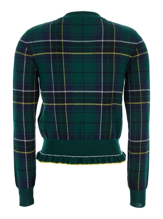 25FW 알렉산더 맥퀸 긴팔 티셔츠 839787Q1BEL3072 Green - ALEXANDER MCQUEEN