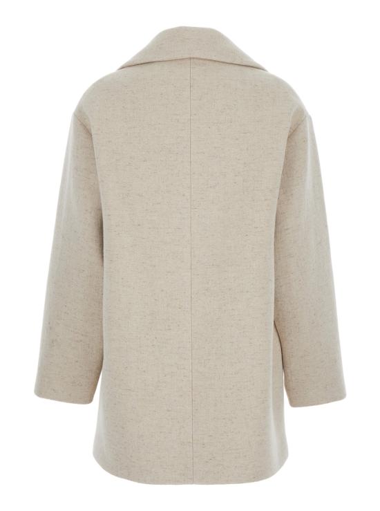 25FW 엘리자베타프랜치 코트 CP01156E2DZ9 White - ELISABETTA FRANCHI