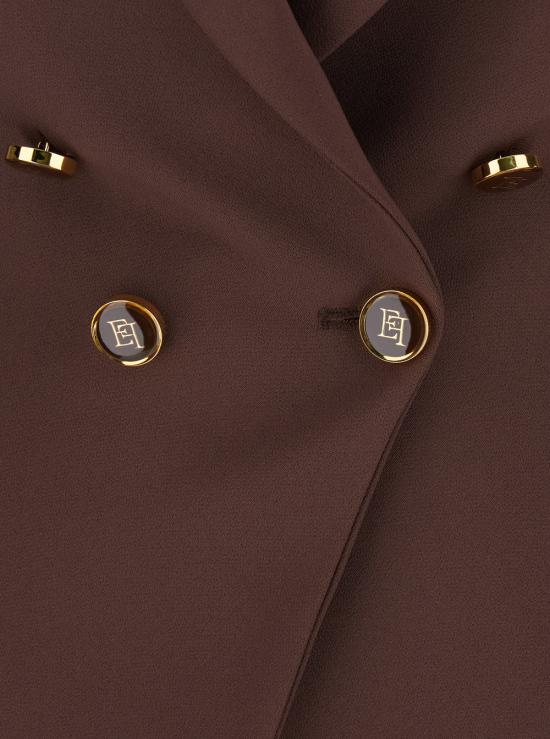25FW 엘리자베타프랜치 수트 자켓 GI17456E2EA3 Brown - ELISABETTA FRANCHI