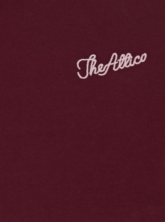 25FW 디 아티코 반팔 티셔츠 251WCT00357JJJ025AA114 Bordeaux - THE ATTICO