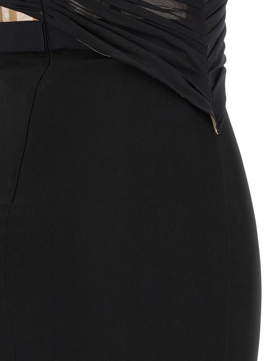 25FW 넨시 도자카 롱 원피스 NDDR2673501100BLACK Black - NENSI DOJAKA