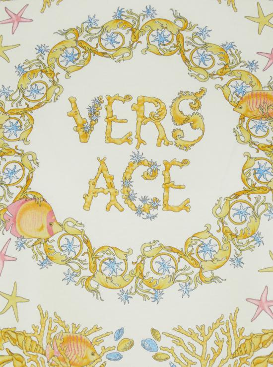 25FW 베르사체 반팔 티셔츠 10211001A154085K640 Multicolor - VERSACE