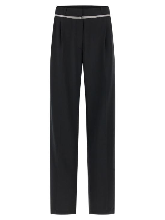 25FW 넨시 도자카 스트레이트 팬츠 NDSS25TRS065BLACK Black