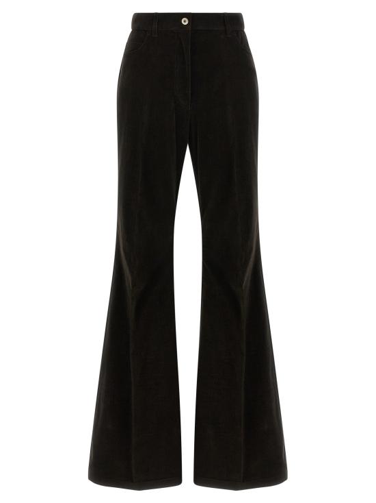 25FW 살바토레 페라가모 스트레이트 팬츠 785197DARKESPRESSO Brown