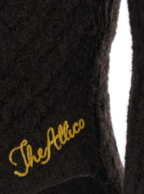 25FW 디 아티코 긴팔 티셔츠 251WCK00119KWW001AA064 Brown - THE ATTICO