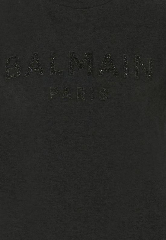  [키즈] 발망 티셔츠 BT8B71 Z1764 930 BLACK - BALMAIN