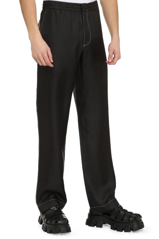  프라다 숏팬츠 SPH259S2311QWC F0002 Black - PRADA