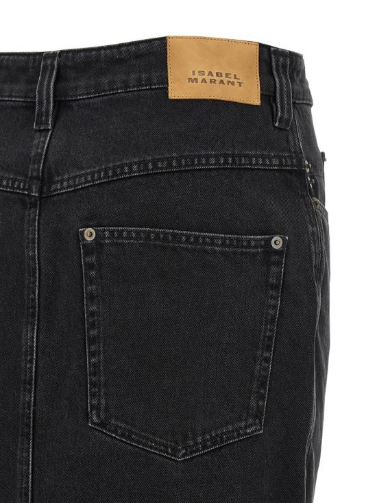 25FW 이자벨마랑 스커트 JU0410FAC3H03I02FK Black - ISABEL MARANT