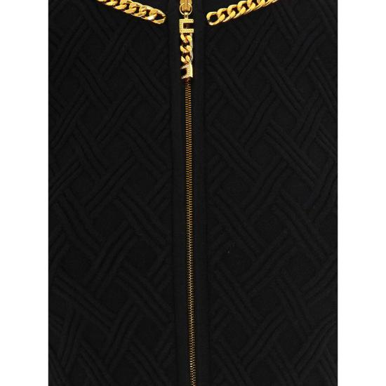 25FW 엘리자베타프랜치 가디건 MK29B56E2 110 BLACK - ELISABETTA FRANCHI